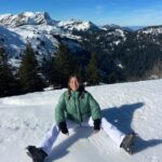 Kellyn Sun Instagram - Happy me 😊⛷️💚