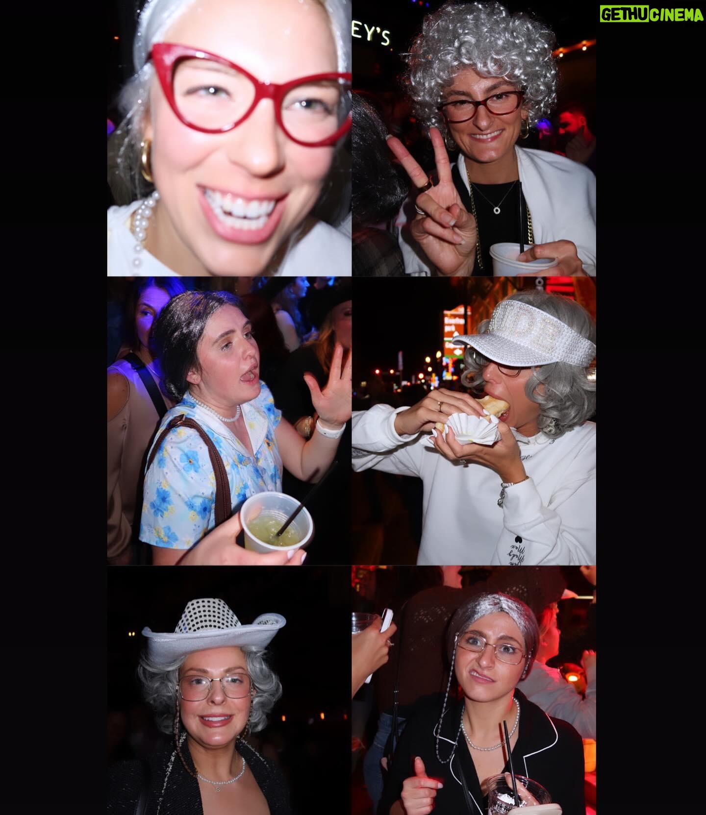 Kelsey Owens Instagram - Best weekend of my life!✨ Highly suggest getting your favorite people together, throwing on some butt pads, gray wigs, and taking on the town because WOW was it a night I’ll never forget! 😂 Also, shoutout to the amazing girls in my life. I know all of us live far apart and life is crazy so the fact I got to have you all in 1 place for a weekend was more than anything I could’ve asked for. Hope these pics can sum up just a little of the fun we all had🤪 📸: @mphphotographyllc