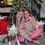 Kelsey Owens Instagram – Merry Christmas from our lil fam to yours 🎄🎅🏼 (not pictured 16 more reptiles in Santa hats)