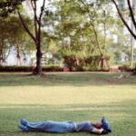 Kemisara Paladesh Instagram - i actually take a short nap in the park 😅 #BirkenstockThailand #BirkenstockEVA #BostonEVA #ArizonaEVA