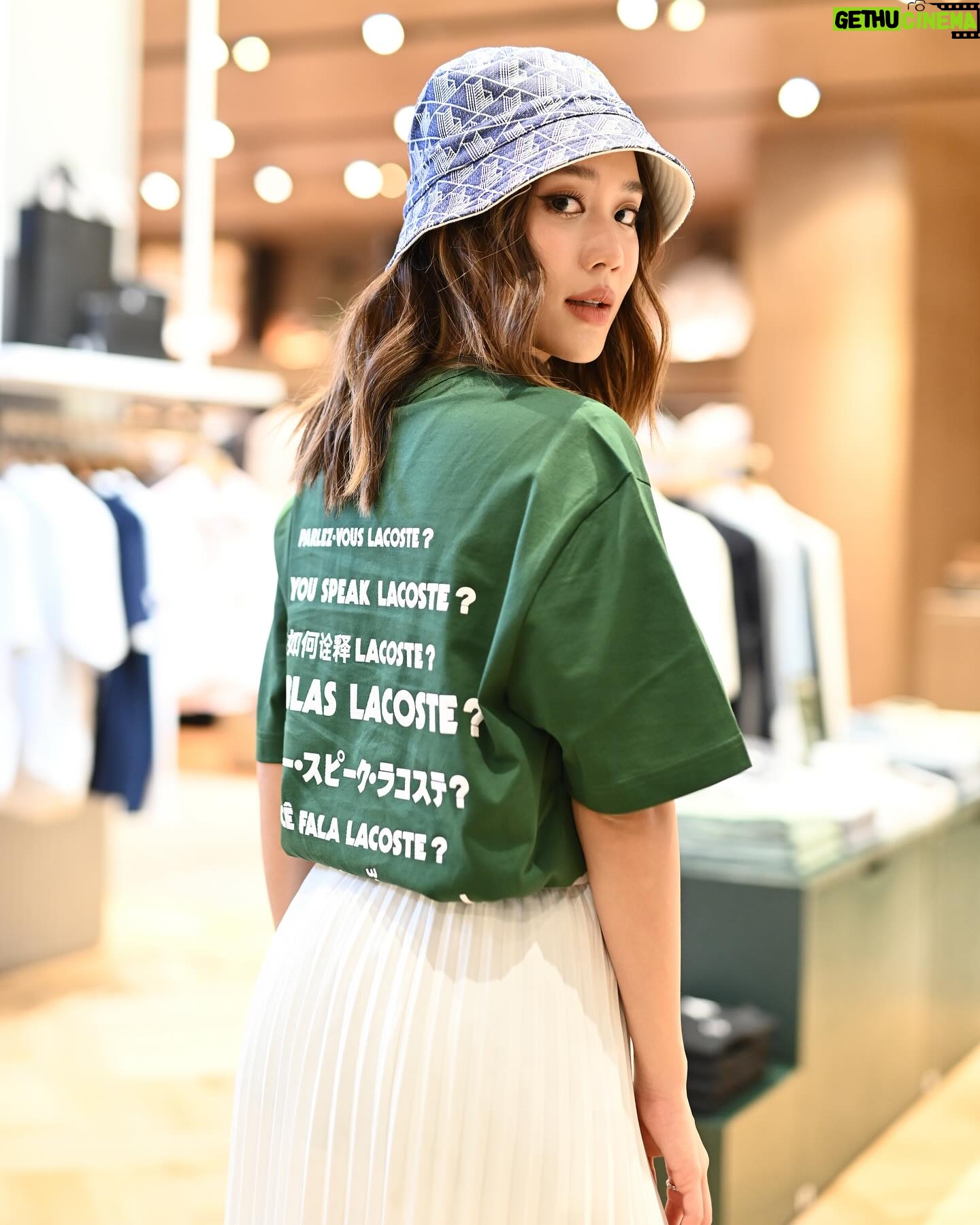 Kemisara Paladesh Instagram - Do you speak @Lacoste ? #LacosteTH 🐊