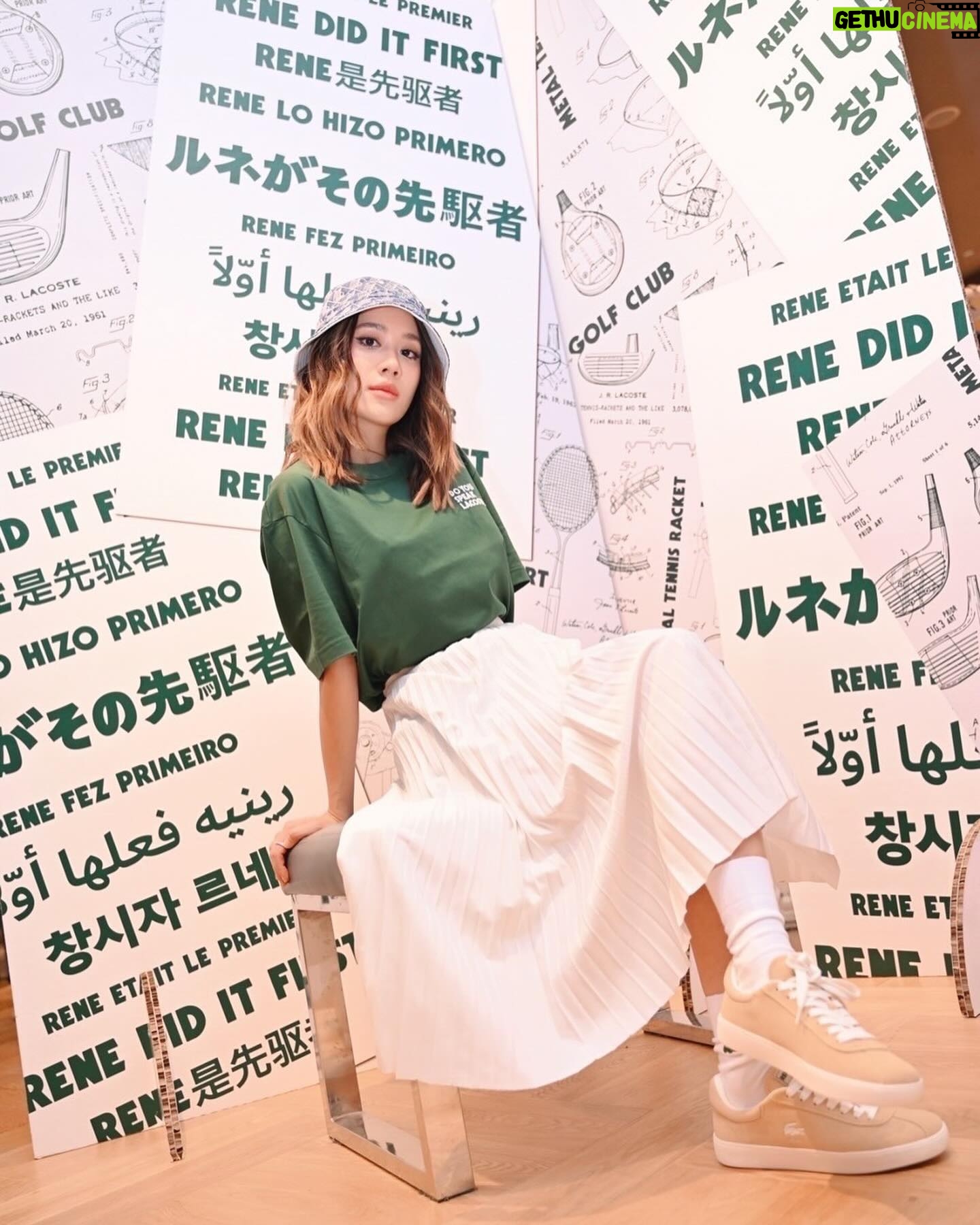 Kemisara Paladesh Instagram - Do you speak @Lacoste ? #LacosteTH 🐊