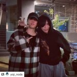 Kenshi Yonezu Instagram - よーじろーさん。最高の先輩。美しい人