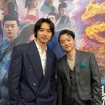 Kento Yamazaki Instagram - 『陰陽師0』公開記念舞台挨拶！ 劇場に来て下さった方々ありがとうございました！ 圧倒的なスケールで描かれる平安時代の世界を安倍晴明と共に楽しんで欲しいです。 映画を観終わった後に皆様の心にポジティブな呪がかかっていたら嬉しいです。 ぜひ劇場でご覧ください！ #PR #陰陽師0 #安倍晴明 #染谷将太 #博雅