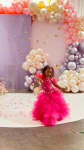 Kenya Moore Instagram - Happy Birthday Princess Brooklyn! It’s just you and me and I love you more than anything in the world! Everything I do is for you. Thank you @eventsbymonet for always planning the most amazing parties and @hotlantasigns for all the kindness you show me! Thank you @ak.gobang for the reel and your friendship and love. You are the younger sister I always wanted and needed in my life. Thank you @roishlomo for coming through last minute on the event space it was perfect! To all my friends and BK’s friends and our extended family, oh boy a time was had! Brooklyn was so happy! And the gifts and generosity were so thoughtful. My baby is 5! Thank you for all who made this special day happen and the beautiful princesses who tended to our guests! They admired you so much please keep shining❤️ Thank you @bornbillionaire for Brooklyn’s custom dress and change 🥰