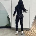 Kenya Moore Instagram - #me Shoes: @maisonalaia Jumpsuit: @chanelofficial