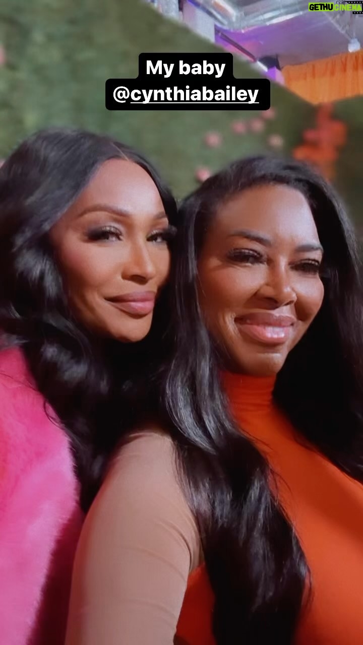 Kenya Moore Instagram - Happy birthday to my sister Miss Cheekbones! You are light and continue to shine baby! Burn bright! I love you always and forever