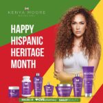 Kenya Moore Instagram - @samiazelma thank you for your obvious beauty but trusting @kenyamoorehair products with your amazing hair. #allhairtypes @cvspharmacy @sallybeauty #hispanicheritagemonth #mexico #mexican #hispanic #noweave #allnatural #hair
