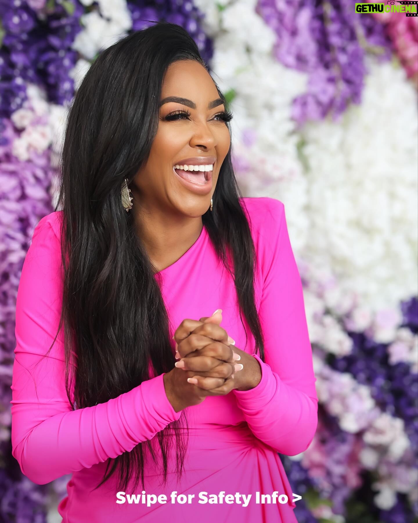 Kenya Moore Instagram - See full PI at @nurtecodt_pi. #pfizersponsored #nurtecodtpartner. Being a business owner and a mom has its challenges. Juggling that while suffering with migraine attacks feels extra difficult. I feel like I lose out on days of work, or quality time with my daughter because I can’t get out of bed due to my migraine pain. Nurtec® ODT (rimegepant) 75 mg has really helped me on those days with giving me migraine pain relief. I’m able to treat my migraine attacks with an orally disintegrating tablet and in two hours, the pain subsides and I can get back to focusing on my long to-do list, or spending quality time with my daughter. Nurtec ODT is the only medication proven to treat and prevent migraine attacks, all-in-one. It can be taken every other day to prevent migraine attacks or as needed to treat them. I was so happy to connect and find community with these lovely ladies who also suffer from migraine. It’s so important for us to create a village for each other where we can feel less isolated by our disease state or the stress of being moms and businesswomen. We are ALL queens, whether we choose to do and be it all, or not. We are all worthy of peace and happiness so I’m happy to celebrate all our big and small accomplishments this Women’s History Month. Talk to your doctor about Nurtec ODT. Nurtec ODT is for the acute treatment of migraine and the preventive treatment of episodic migraine in adults. Select Safety Information: Do not take if allergic to Nurtec ODT. Allergic reactions can occur, even days after using. Allergic reactions include trouble breathing, rash, and swelling of the face, mouth, tongue, or throat. Most common side effects were nausea (2.7%) and indigestion/stomach pain (2.4%). See Approved Uses and additional Important Safety Information included in the image carousel. Intended for US audiences only. #ad Individual results may vary. Prescription only. Visit nurtec.com for more information.