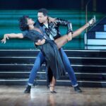 Kenya Moore Instagram - That time when @brandonarmstrong and I danced the #rumba on @dancingabc and fought our way out of the bottom 2. #fighters #resilient #strong #dance #detroit #dwts