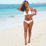 Kenya Moore Instagram – #FBF @thebrooklyndaly at 3 months celebrating my birthday nearly 3 years ago! #miraclebaby