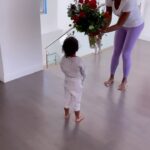 Kenya Moore Instagram – To see her smile and happy is the meaning of my life. Thank you Dad for the Valentine’s Day (that came on time) flowers 🌺 *late post