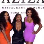 Kenya Moore Instagram - #KandiTwerksNTurks birthday weekend #aziza #turks #nightlife #fun #birthday #friends #kandi #kenya #akilah #monyetta #tobey #food