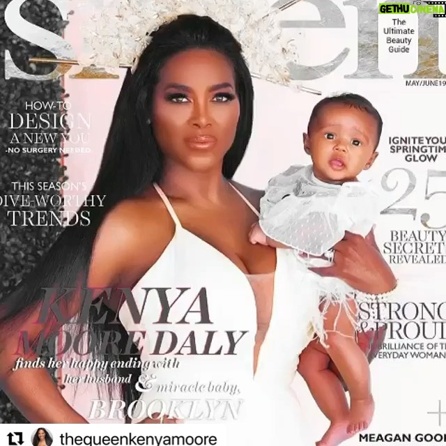 Kenya Moore Instagram - Happy 3rd Birthday @thebrooklyndaly mommy loves you!