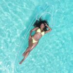 Kenya Moore Instagram - Good vibes only ❤️💧💦 #kanditwerksnturks