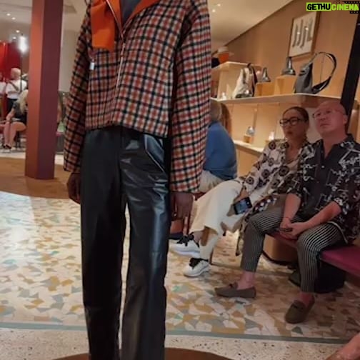 Kenya Moore Instagram - #Hermes #Paris live fashion show