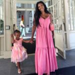 Kenya Moore Instagram – Spending today with my best friend. Mommy had a tough week but seeing #frozen and spending time with who matters the most is priceless.
Happy Sunday!