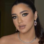 Kenzy Madbouly Instagram - Thank you @nihalkotb for this gorgeous make up🩵🩵