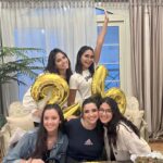Kenzy Madbouly Instagram - God gave me a gift in the shape of 4 girls who own my heart since day one 🤍 They are here for me in every big step and every failure 🤍