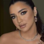 Kenzy Madbouly Instagram - Thank you @nihalkotb for this gorgeous make up🩵🩵