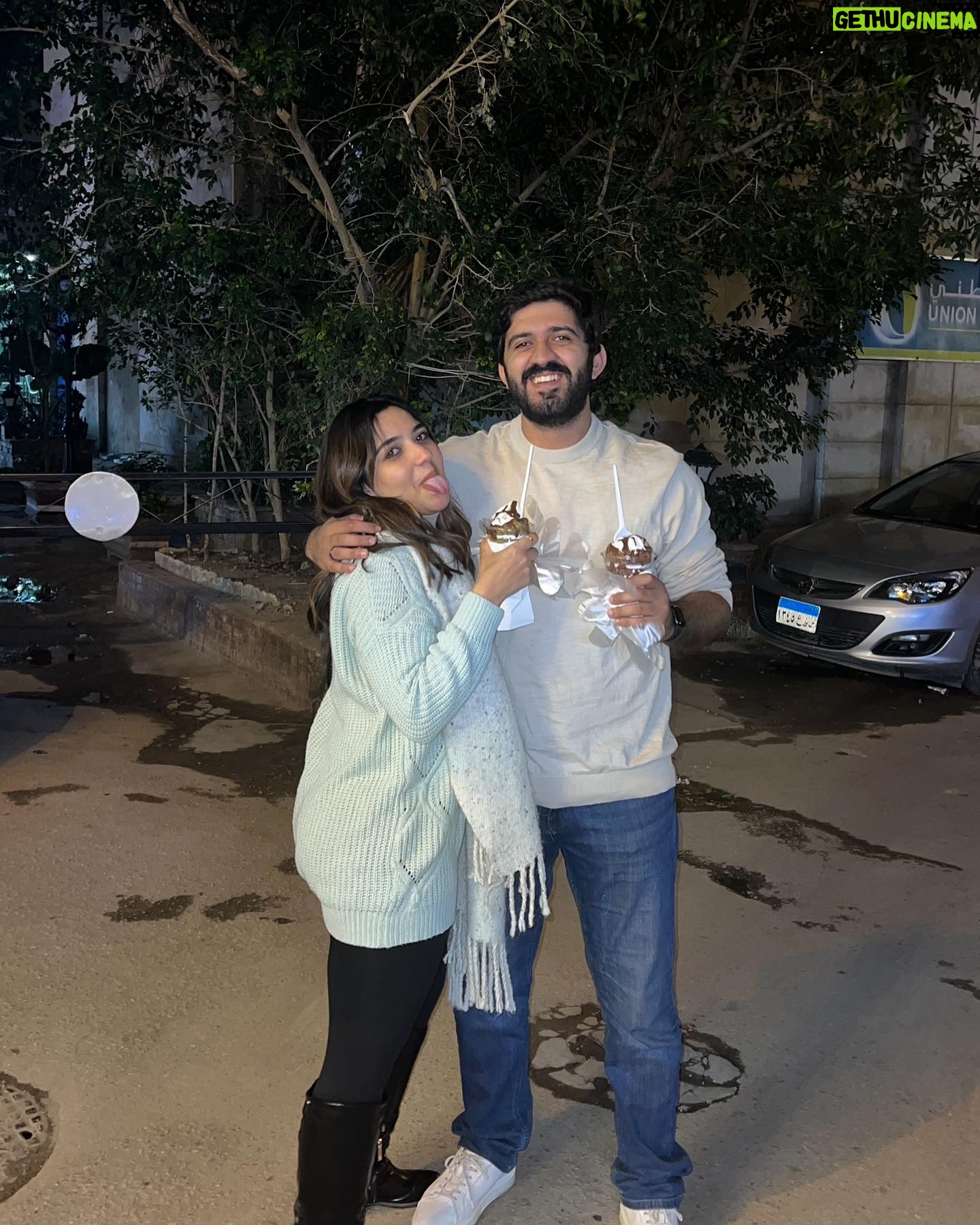 Kenzy Madbouly Instagram - Winter was always better and warmer when you were around 🥺🤍 @ferassmohib
