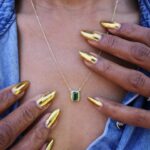 Kerry Washington Instagram - Got it from (and for) my mama ❤️ @auratenewyork is the perfect gift for #MothersDay! Obsessed with these emeralds! Order today for free shipping and on time arrival!