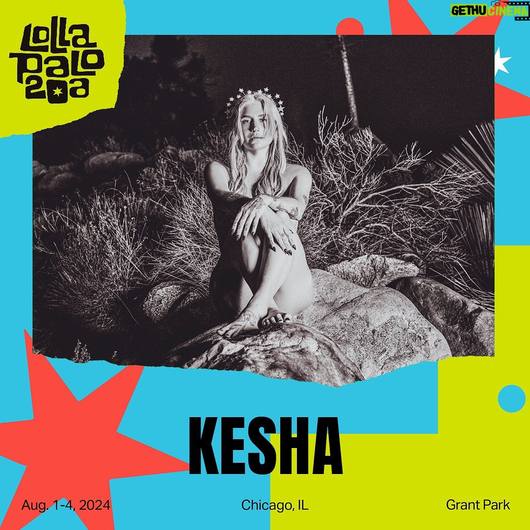 Kesha Instagram - LOLLAPALOOZA 2024. LET’S FCKING GO. ⚡️