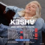 Kesha Instagram - Due to popular demand - I’m adding 4 NEW DATES to the ONLY LOVE tour! Check the link in bio. GET UR A$$ TO THE SHOWS !!!!!