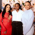 Keshia Chante Instagram - Bloom SZN 🤍 Touched down in my city to Host a party for the baddies! Thank you @sony_music_canada for having me & congrats to my girl @aqyila 🌸