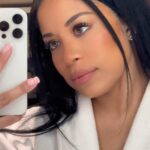 Keshia Chante Instagram - watch me chaotically try no-glue falsies for the first time (& fall in love? 👀) Lashes by @kissproducts, NOT an ad, just vibes lol