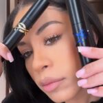 Keshia Chante Instagram - Let’s try out YSL’s new mascara & see if it lives up to the hype 🥰 This one’s called Lash Clash Waterproof (not an AD btw lol)