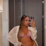 Keshia Chante Instagram - looking fwrd to the memories of right now 🤍