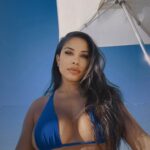 Keshia Chante Instagram – i just ordered dessert by the pool. i guess u are what u eat 🥵😂