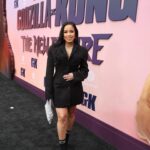 Keshia Chante Instagram - always gonna make somethin shake ✨ #GodzillaXKong Premiere #WBPartner