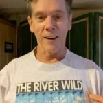 Kevin Bacon Instagram - Join me in my basement for Part 2 of: do the t-shirts from my films still fit me? 😅