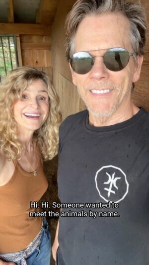 Kevin Bacon Instagram - Meet our second family 🐐