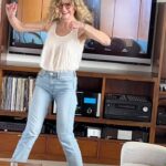 Kevin Bacon Instagram - My wife is a Jack-in-the-box. She has a hard time sitting still. So if she’s watching a movie and a song comes on, this happens.