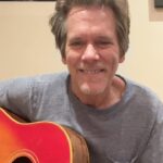Kevin Bacon Instagram - This #DIY guitar pick was worth every gift card in the junk drawer.