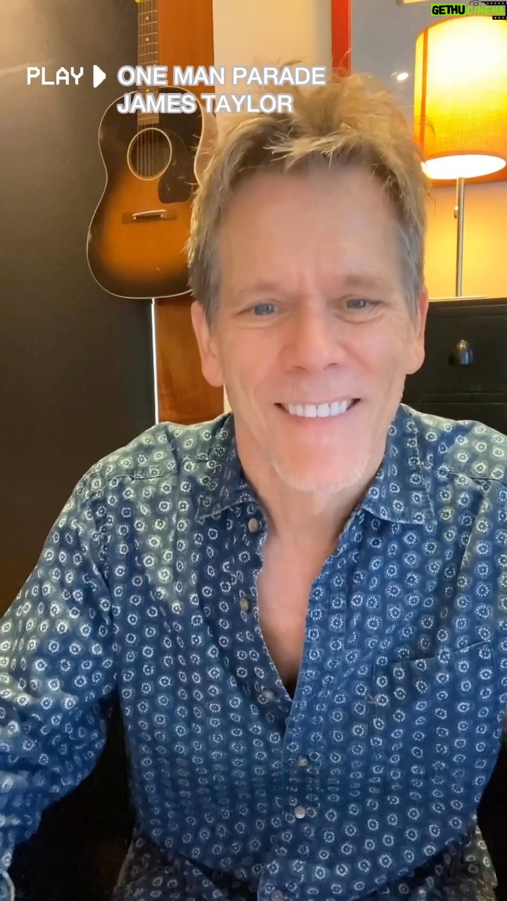 Kevin Bacon Instagram - There’s nothing better than a walk with your dog and some great music to cure those #MondayBlues. Today, I want to share with you some of my favorite songs for a walk. I’m listening to: Walkin’ After Midnight by #PatsyCline, One Man Parade @jamestaylor_com, and Walk Like A Man by @frankievallifourseasons. Hope you have a nice walk. Listen to these and the rest of my playlist at the link in my stories.