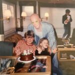 Kevin Bacon Instagram - This is what happens when dad is an actor and you have your tenth birthday on set. #TBT #HollowMan