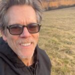 Kevin Bacon Instagram - I like a little @jamestaylor_com while walking Little Ricky. Apologies to the great JT for screwing up the lyrics!