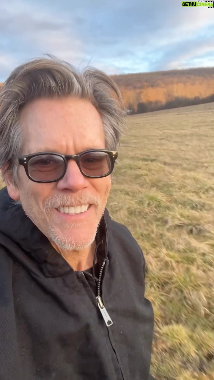 Kevin Bacon Instagram - I like a little @jamestaylor_com while walking Little Ricky. Apologies to the great JT for screwing up the lyrics!