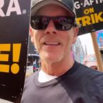 Kevin Bacon Instagram - Walking the line in solidarity with my fellow SAG-AFTRA members #SAGAFTRAstrike #SAGAFTRAstrong