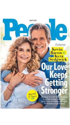 Kevin Bacon Instagram - What a privilege it is to share this life together. Thanks @people for talking to us about all things love, life, and #SpaceOddity in theaters this Friday. Check out our cover issue at the link in my stories and on newsstands Friday!
