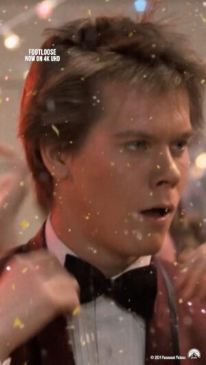 Kevin Bacon Instagram - Can you believe it’s been 40 years of #Footloose?! 🕺Where were you the first time you watched it?