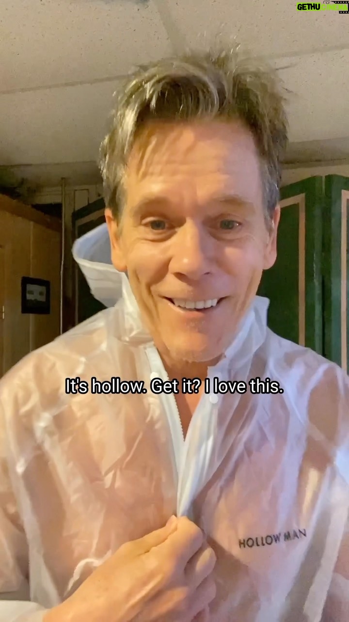 Kevin Bacon Instagram - Come with me on a trip down to my basement and back in time to see if the t-shirts from my films still fit me 😅