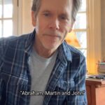 Kevin Bacon Instagram - Happy Monday folks. This is a special edition of the #MondayBlues that I’d like to dedicate to the life and legacy of Dr. Martin Luther King Jr. So many great songs have been written in honor of this great man. Today I’m playing: “Happy Birthday” by #StevieWonder, “Why? (The King Of Love Is Dead)” by @ninasimone, and “Abraham, Martin, and John” by #HarryBelafonte. Hope you like these tunes this #MLK day.