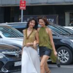Khánh Linh Instagram - Saturday out with my girl💋🤌🏻 Hot shoes @renecaovilla
