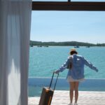Khánh Linh Instagram - Last day on the island💙 @louisvuitton