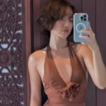 Khánh Linh Instagram – All brown.